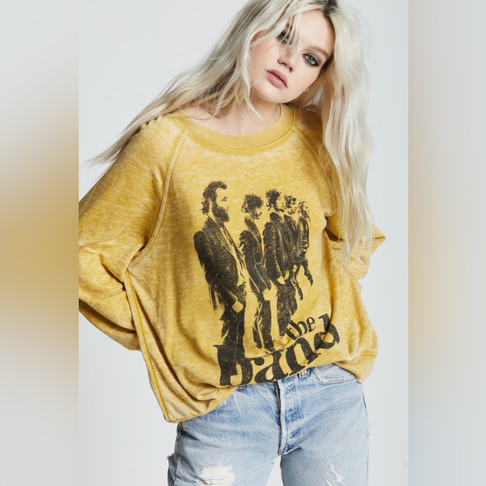 Recycled Karma The Band Vintage Washed Sweatshirt - Picture 4 of 8